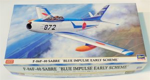 画像1: 1/48　F-86F-40　セイバー　’ブルーインパルス　初期スキーム’ (1)