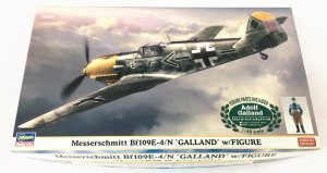 画像1: 1/48　メッサーシュミット　Bf109E-4/N　”ガーランド”　w/フィギュア (1)