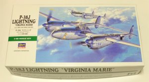 画像1: 1/48　P-38J ライトニング　’バージニアマリー’ (1)