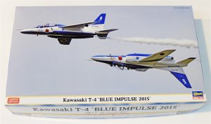 画像1: 1/72　川崎　T-4　’ブルーインパルス　2015’　（2機セット） (1)