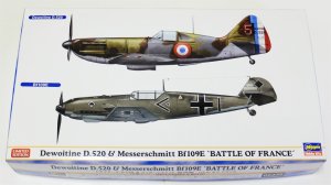 画像1: 1/72　ドボアチーヌ D.520 & メッサーシュミット Bf109E　”バトル　オブ　フランス”　2機セット (1)
