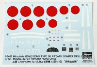 画像1: 1/72　三菱　G3M2/G33　九六式陸上攻撃機　二二型/二三型　”美幌航空隊”
