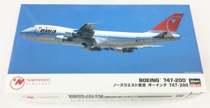 画像1: 1/200　ノースウエスト航空　ボーイング　747-200 (1)
