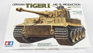 画像1: 1/35　ドイツ重戦車タイガー1中期生産型 (1)