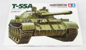 画像1: 1/35　ソビエト戦車　T-55A (1)