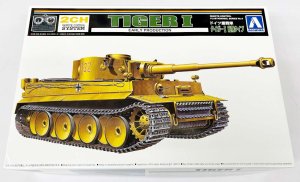 画像1: ノンスケール　リモコンプラモデルNo.4　ドイツ重戦車　タイガーI　前期タイプ (1)