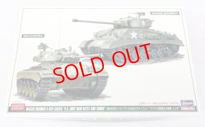 画像1: 1/72　M4A3E8シャーマン　＆　M24チャーフィー　”アメリカ陸軍主力戦車　コンボ”　（２両セット） (1)