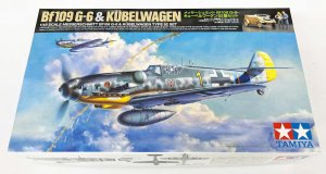 画像1: 1/48　メッサーシュミット　Bf109G-6　＆　キューベルワーゲン82型セット (1)