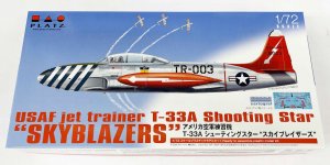 画像1: 1/72　アメリカ空軍練習機　T-33A　シューティングスター　”スカイブレイザーズ”　 (1)