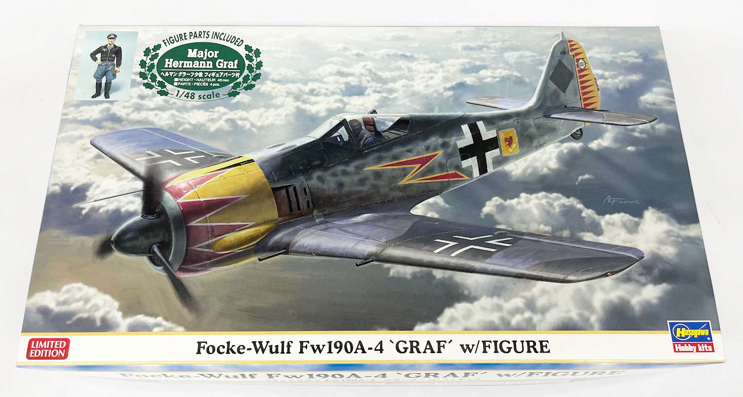 1 48 フォッケウルフ Fw190a 4 グラーフ W フィギュア サン星