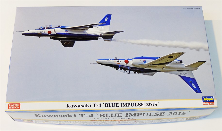 1/72 川崎 T-4 ブルーインパルス 2015 2機セット ハセガワ 02174 プラモデル