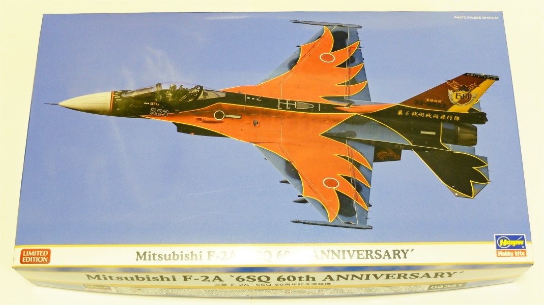 1/72　三菱　F-2A　”6QS　60周年記念塗装機”