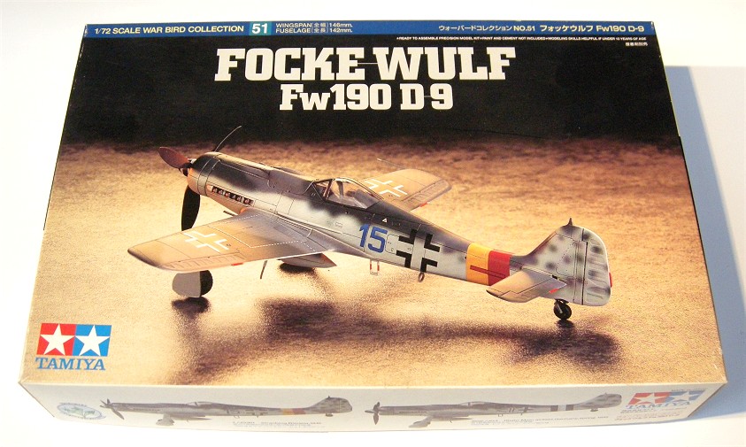 フォックウルフ FW-190A6/8★ドイツ空軍★１/７２スケール★1992年製